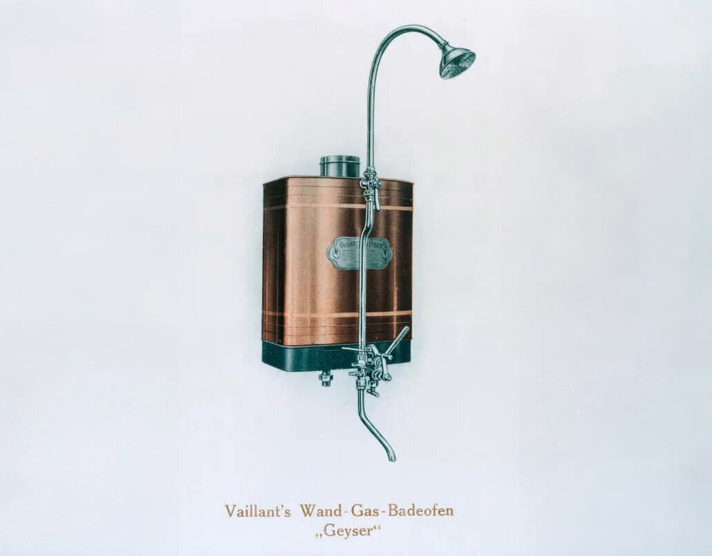 Ancien chauffe-eau Vaillant