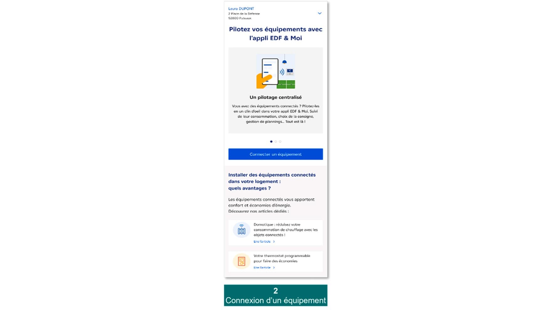 Connectez un équipement | Vaillant