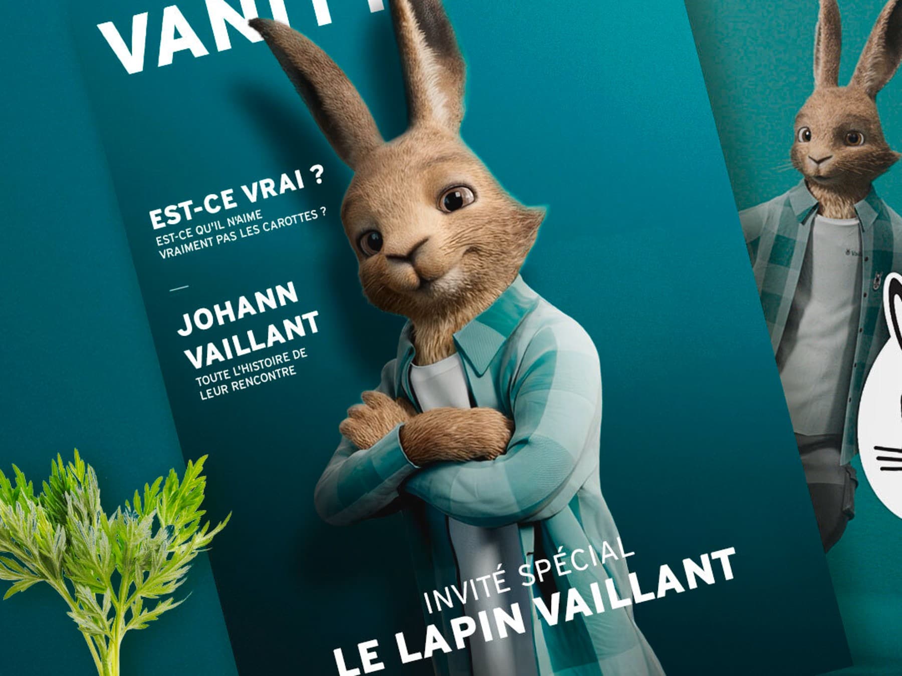 Le lapin Vaillant dans Vanity Hare