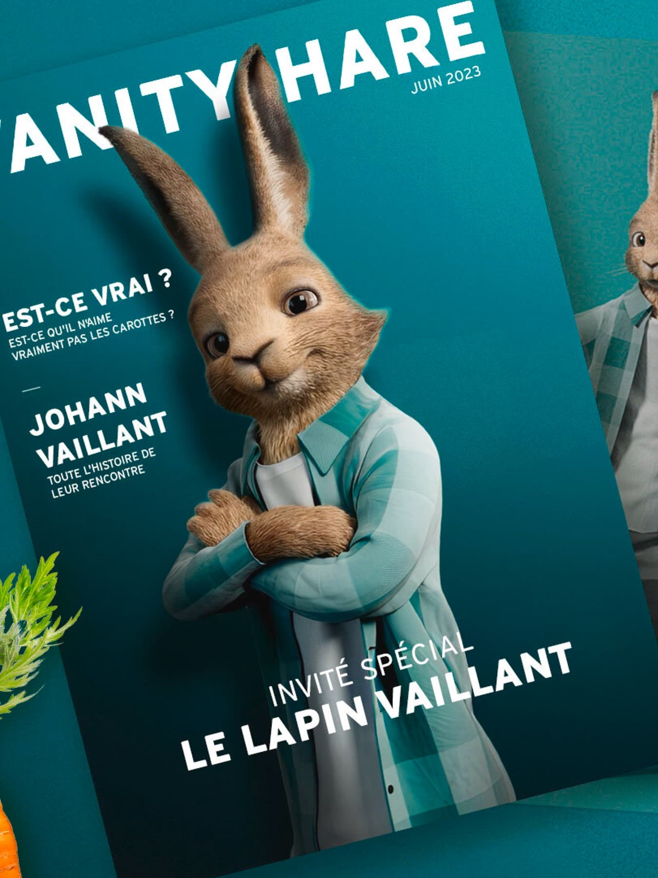Edition spéciale : Interview du lapin dans Vanity Hair | Vaillant