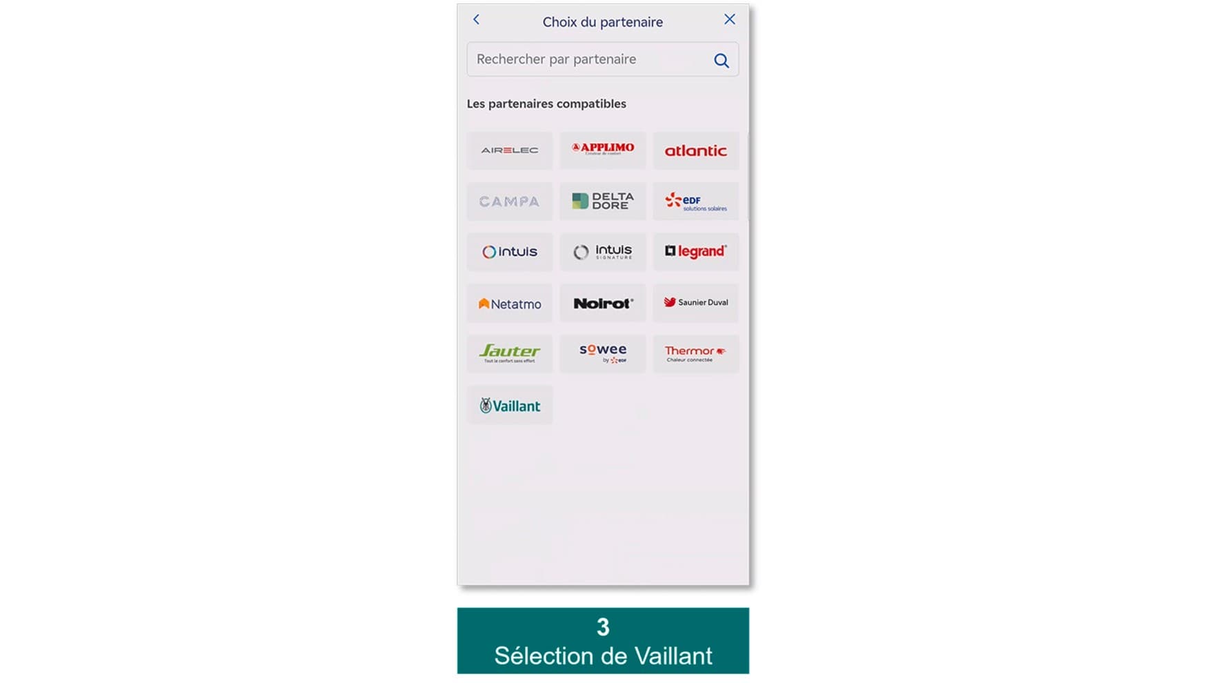 Sélectionnez la marque | Vaillant