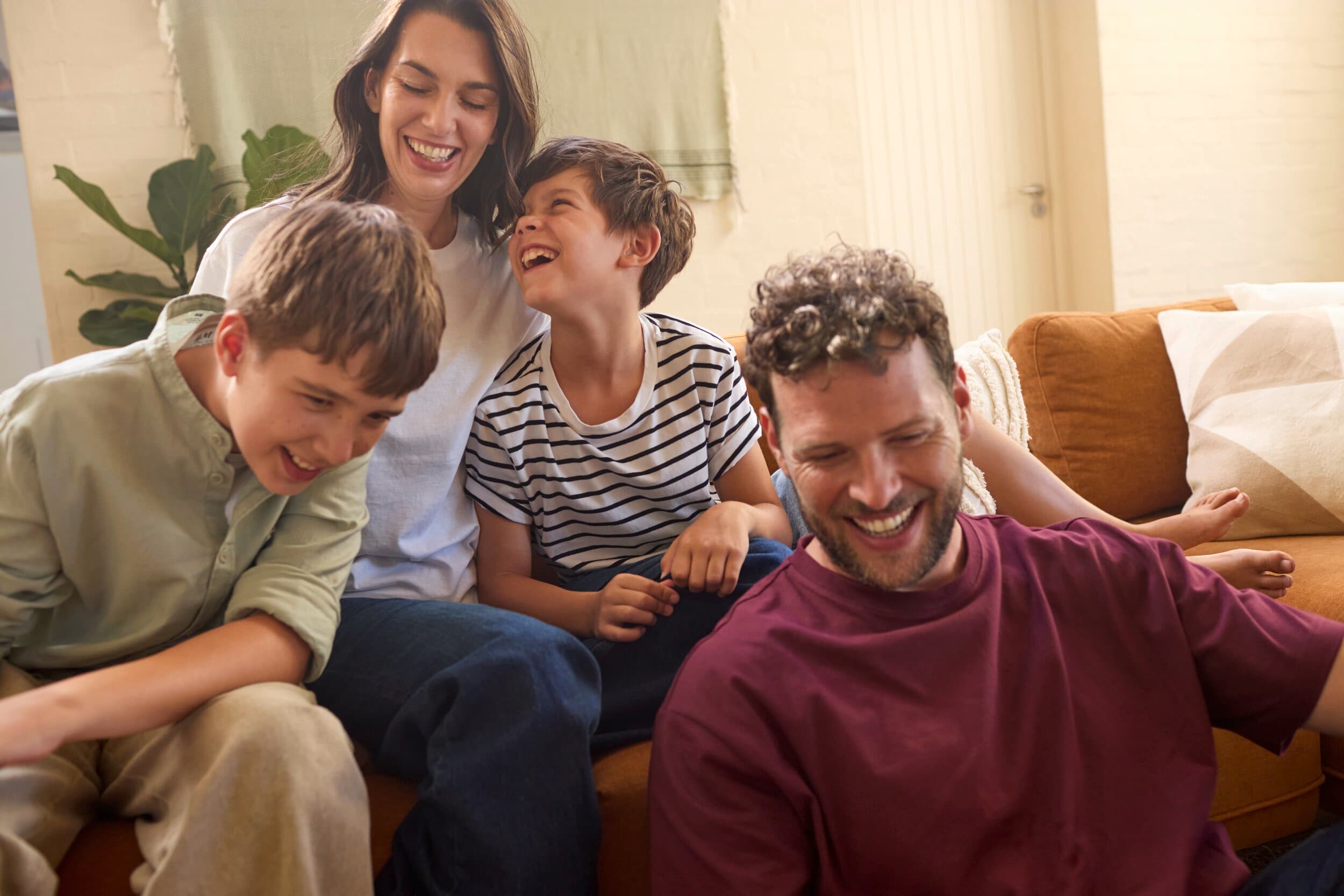Famille profitant de leur confort thermique | Vaillant