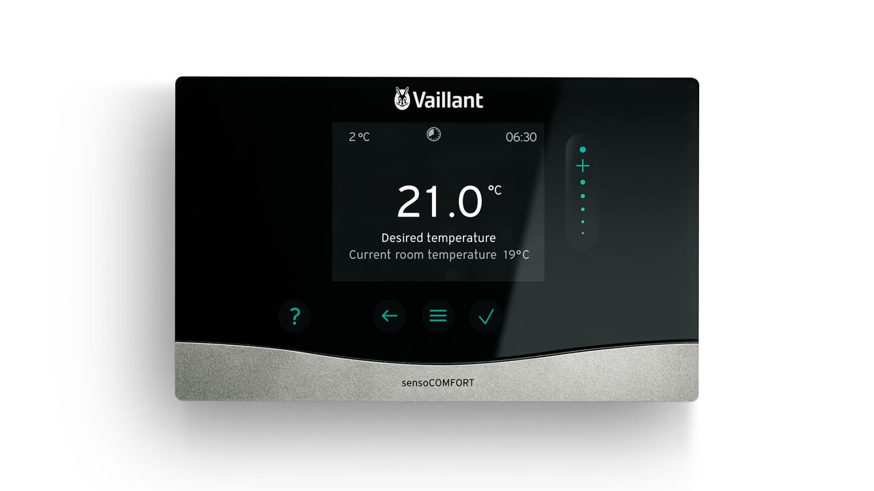 Un régulateur sensoCOMFORT de Vaillant