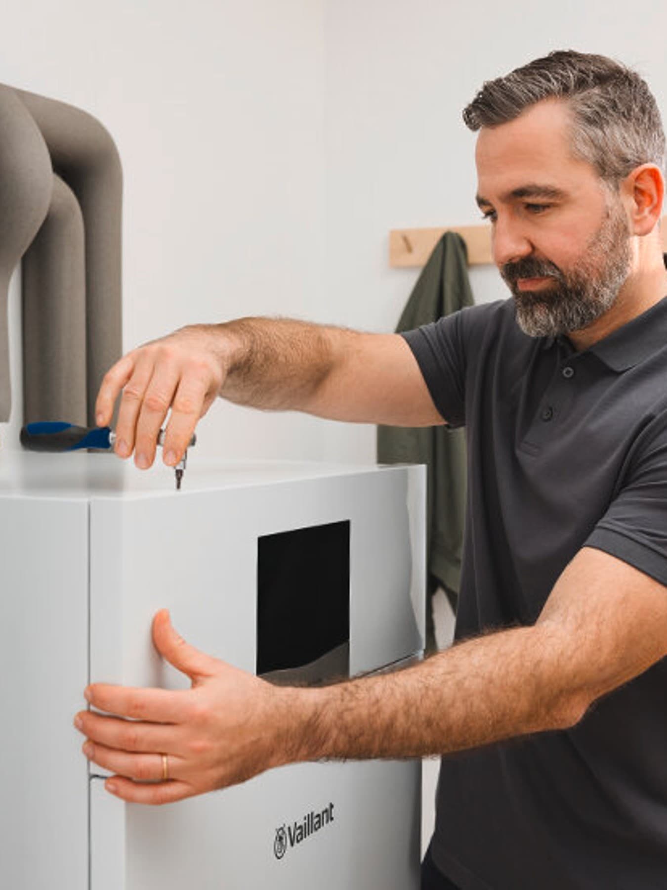 Installation intérieure d'une pompe à chaleur | Vaillant