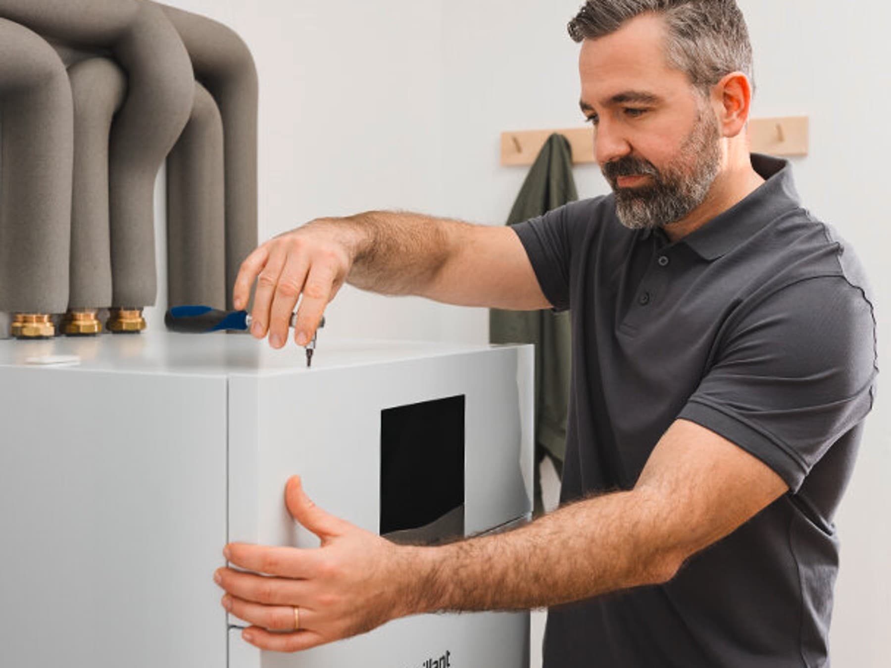 Installation intérieure d'une pompe à chaleur | Vaillant