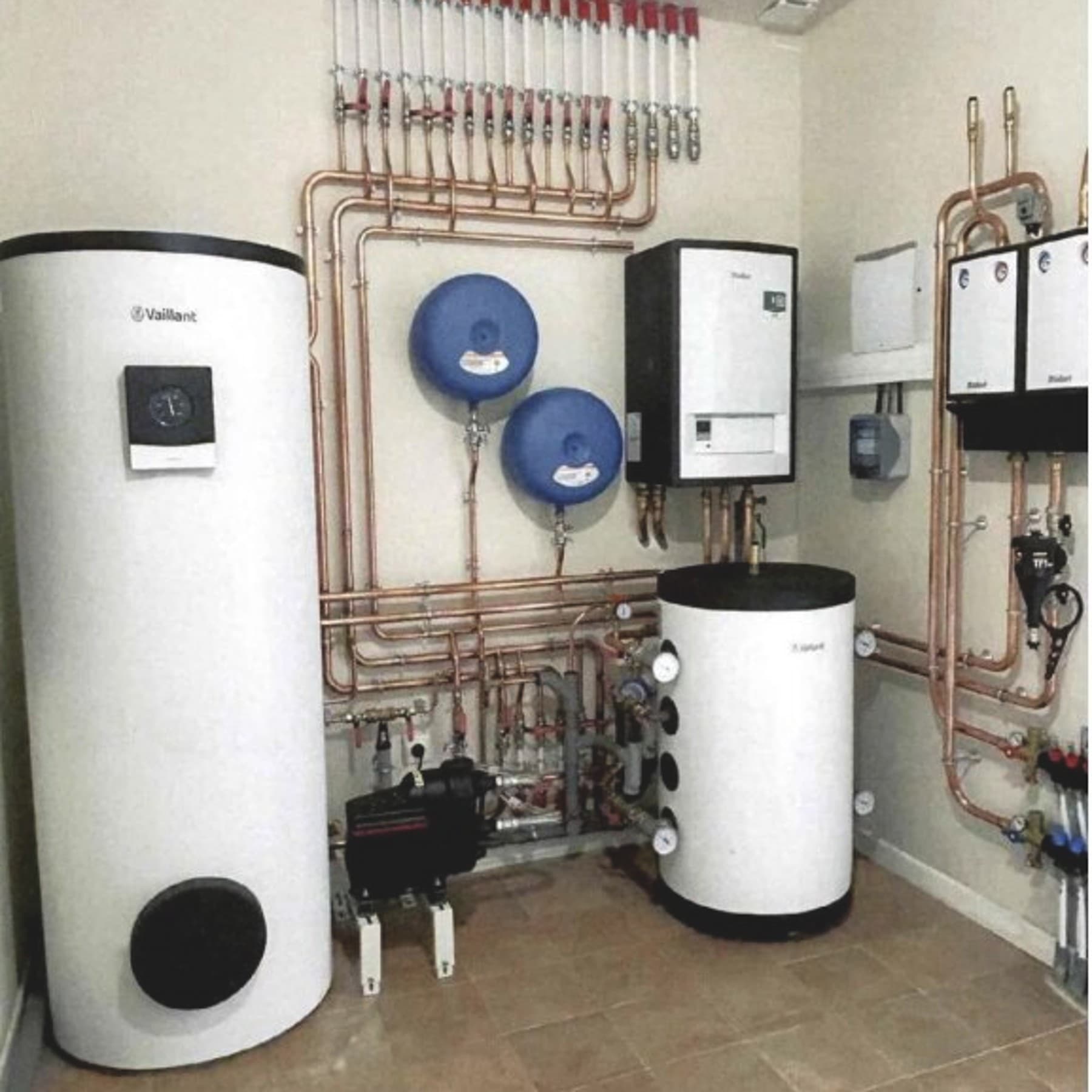 Installation intérieure d'un système de chauffage | Vaillant