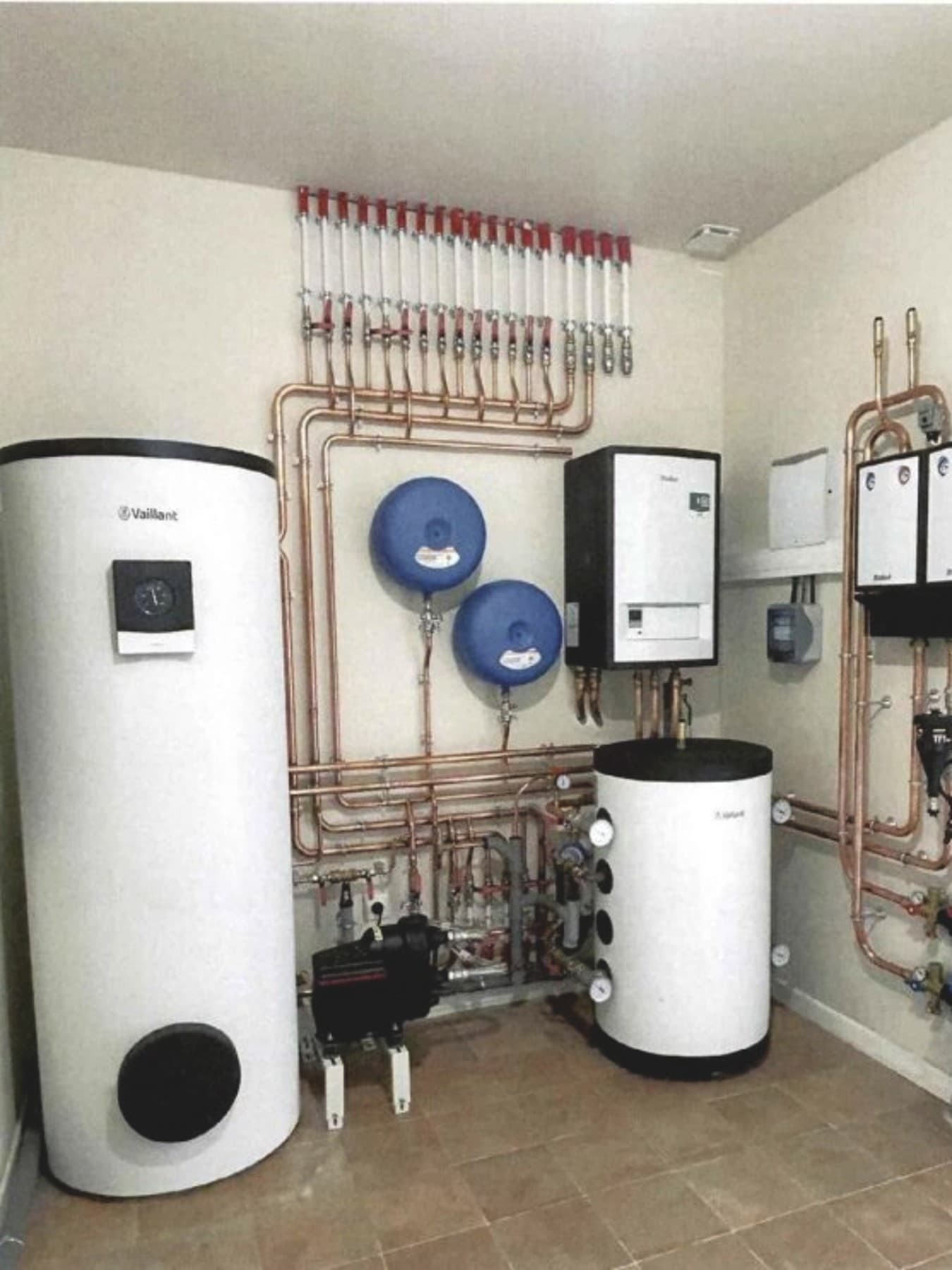Installation intérieure d'un système de chauffage | Vaillant