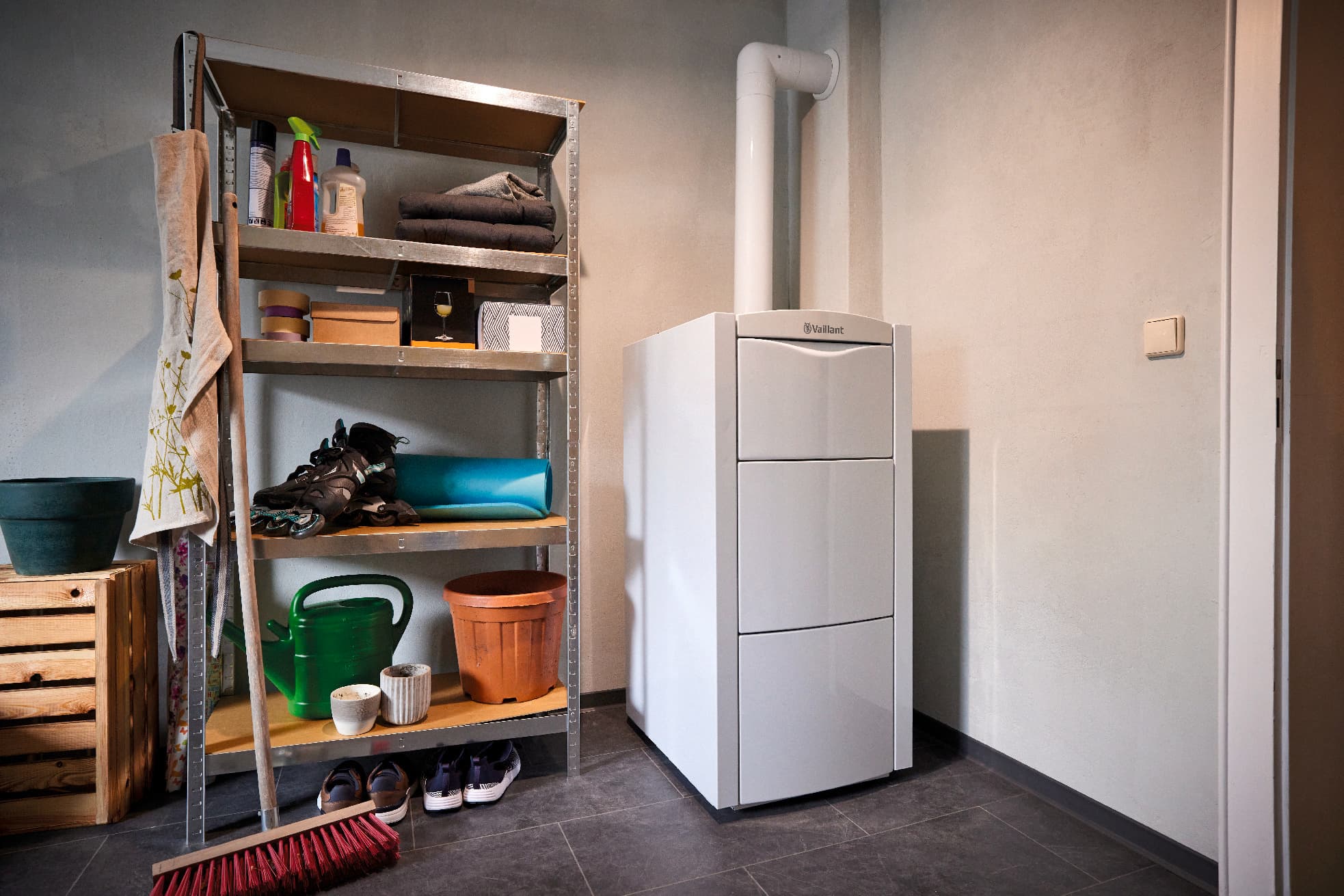 ecoVIT dans le garage | Vaillant