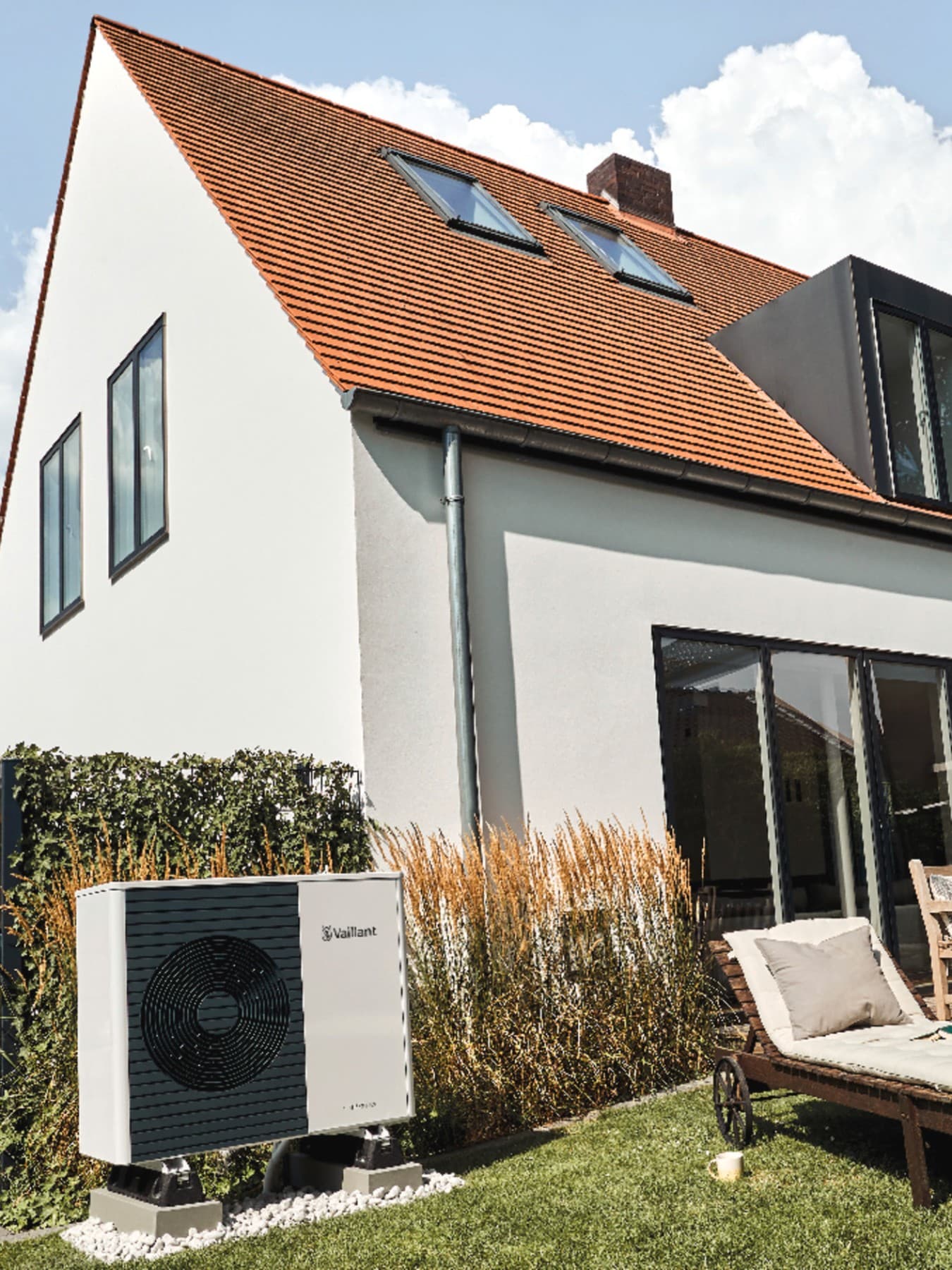 Maison équipée d'une pompe à chaleur | Vaillant