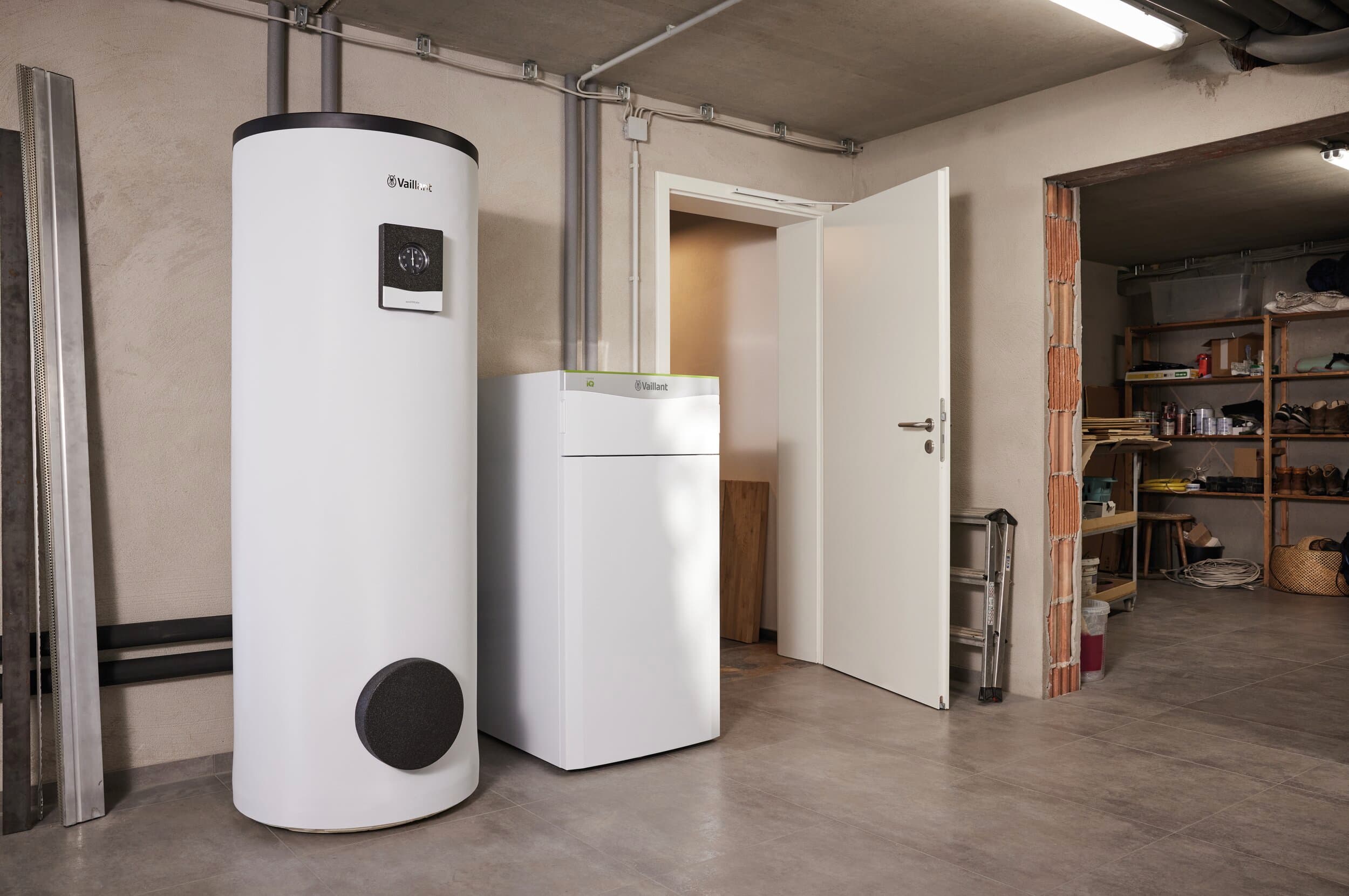 auroSTOR plus installé dans une maison | Vaillant