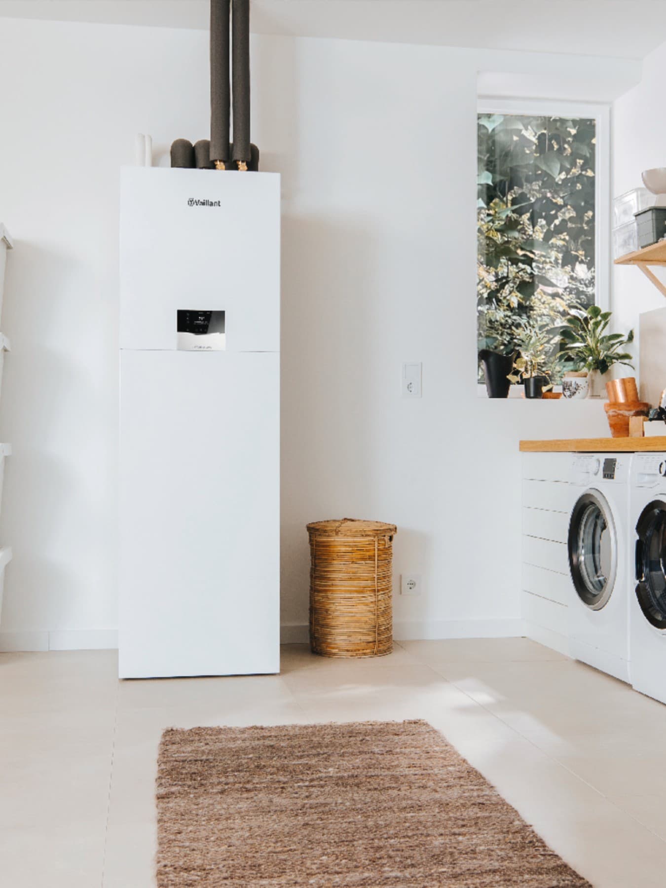 Pompe à chaleur placée à l'intérieur d'un logement | Vaillant