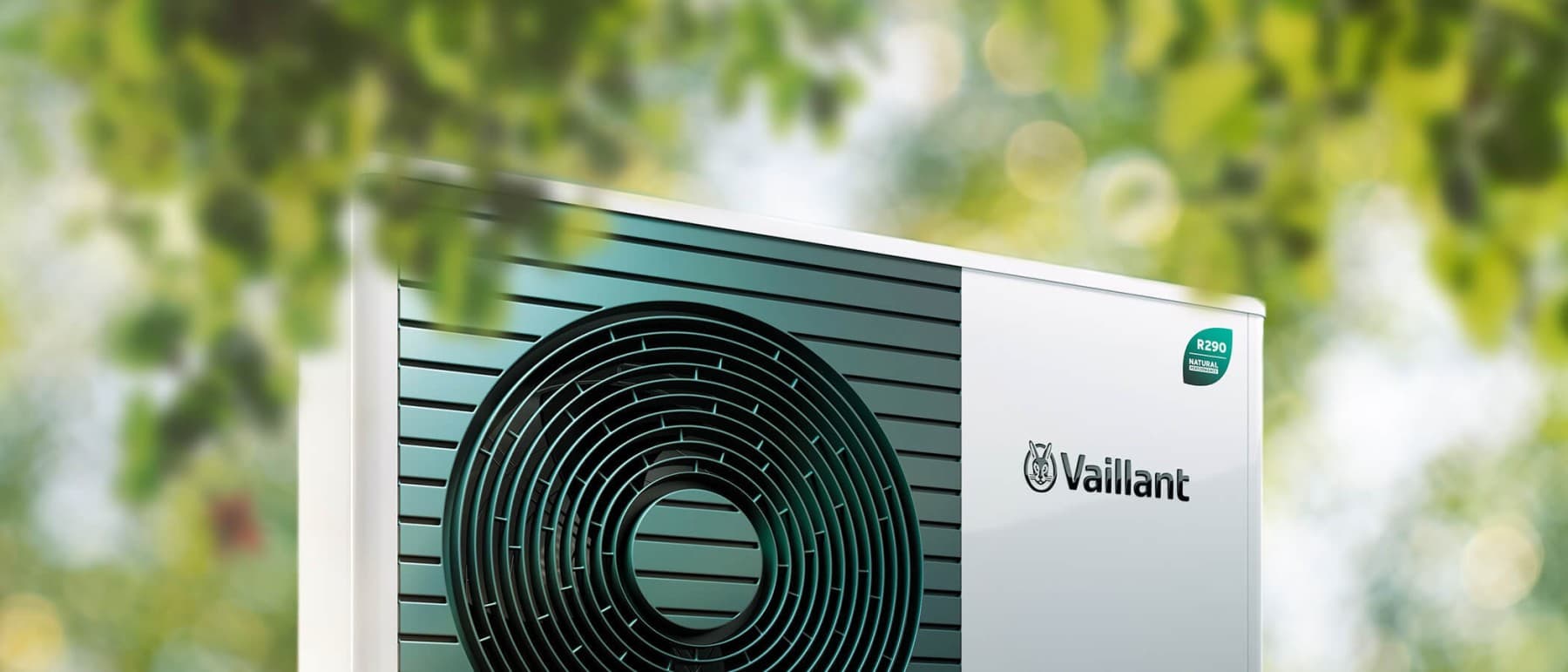 Pompe à chaleur Vaillant avec feuille R290 | Vaillant