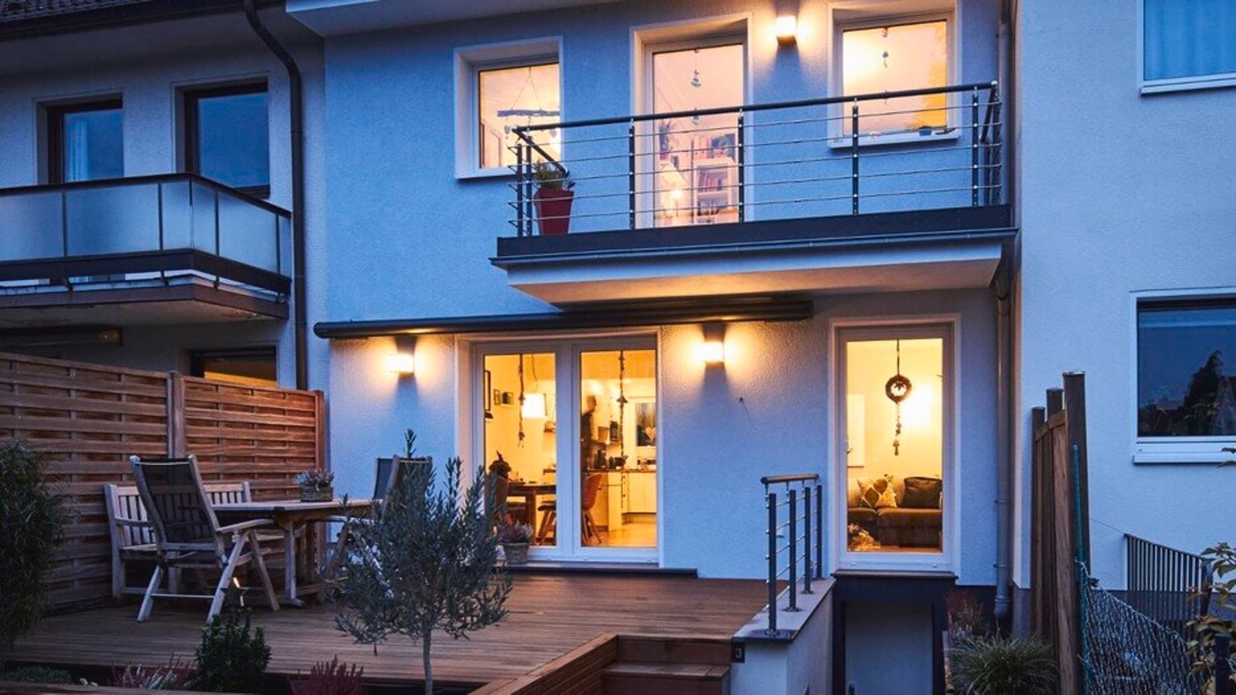 Maison pendant la nuit | Vaillant