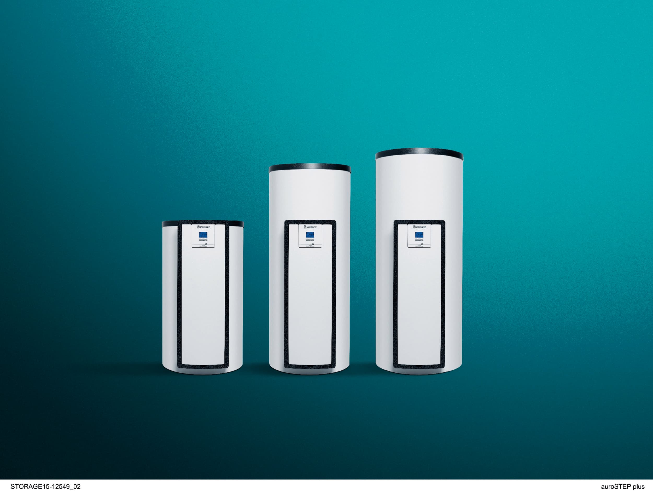 Différentes tailles d'auroSTEP plus | Vaillant