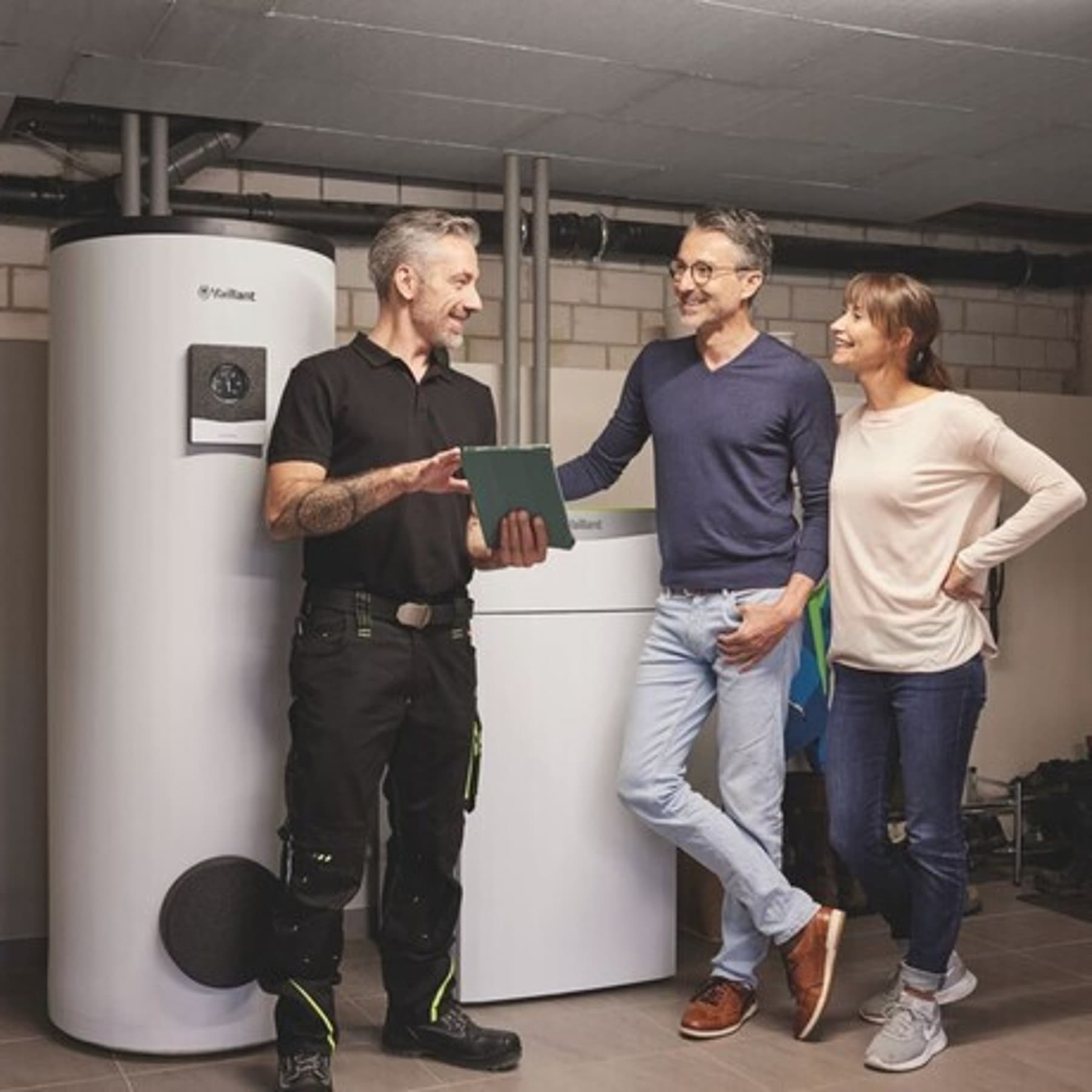 Un installateur chez ses clients | Vaillant