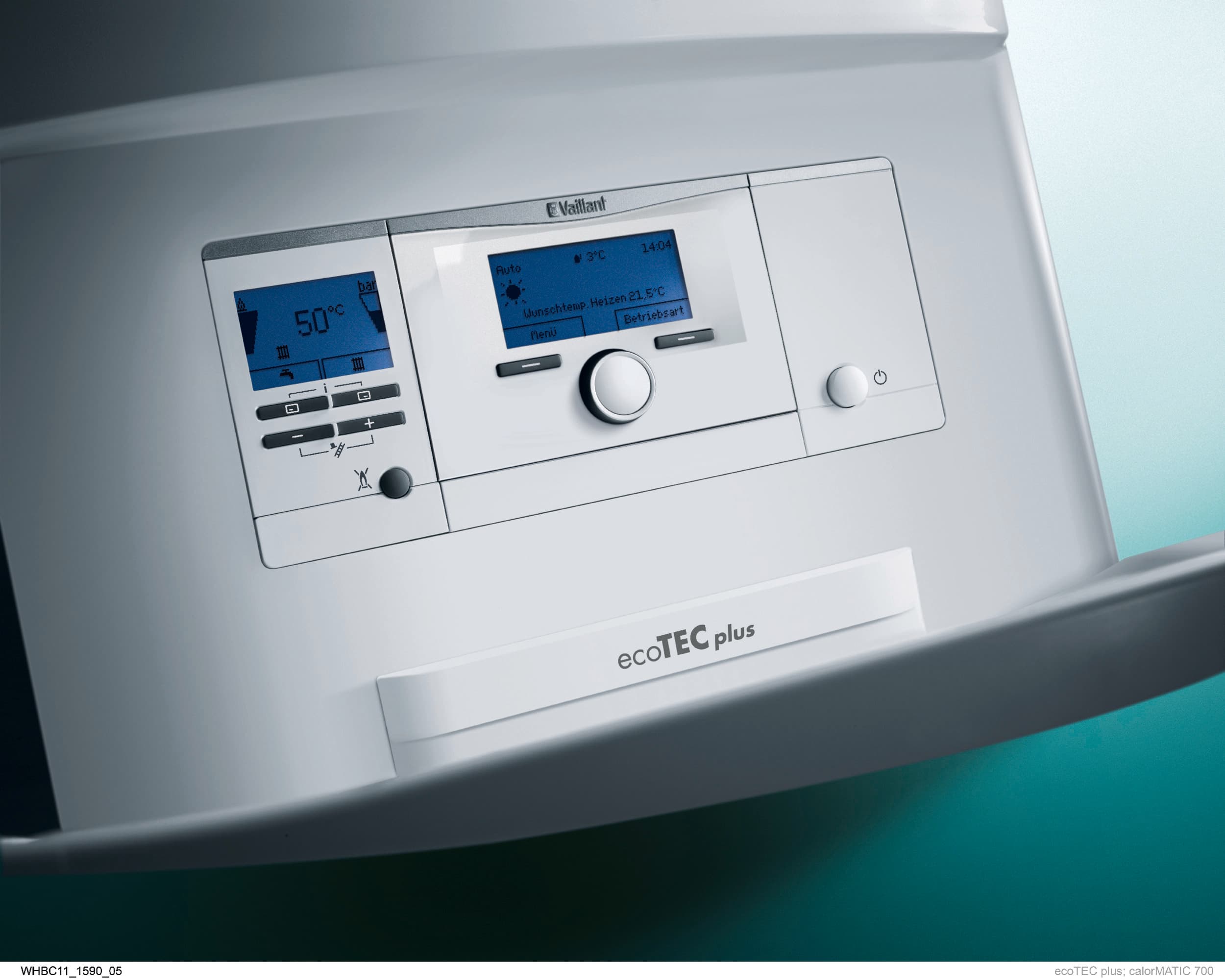 Boutons de réglages d'ecoTEC plus | Vaillant